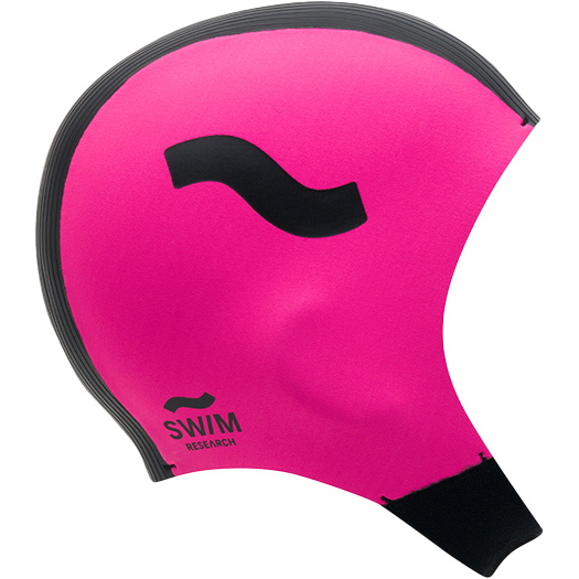 2026 Swim Research Freedom 3mm Swim Cap C-HOSR - Black / Pink